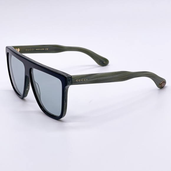 NEW GUCCI GG0582S 004 UNISEX SHIELD SUNGLASSES GUCCI GG0582S - Picture 5 of 14